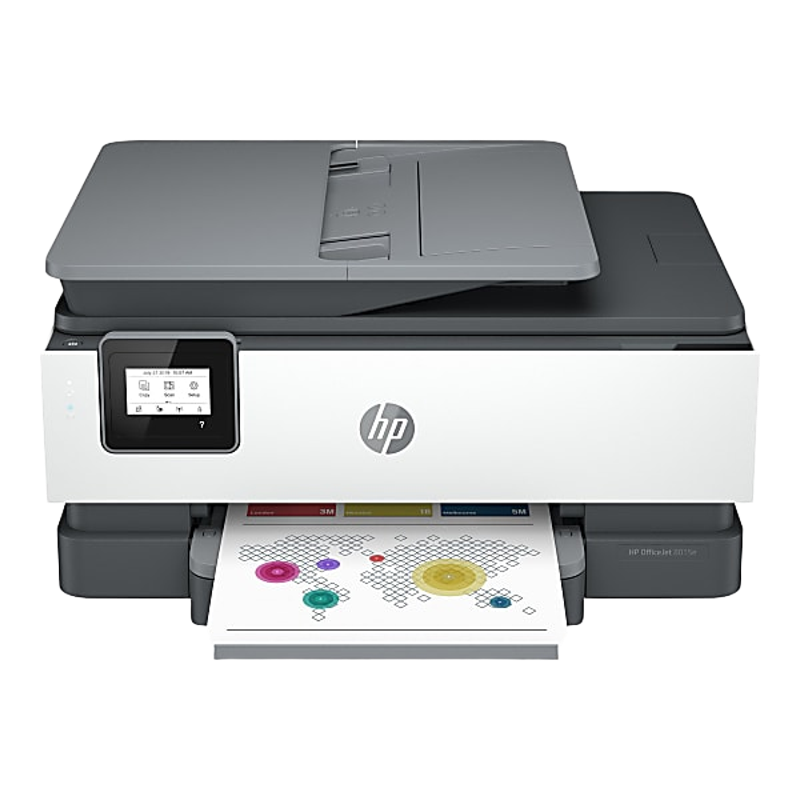 HP OfficeJet 8015e Wireless All-in-One Printer with 6 Months of Free Instant Ink with HP+ (228F5A)